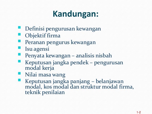 Sijil Tinggi Muamalat 2 Prinsip Asas Kewangan Pm Dr Aisyah Abdul