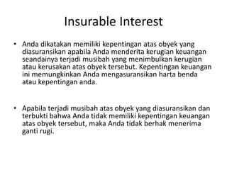 PRINSIP DAN DASAR-DASAR ASURANSI 2016.pptx
