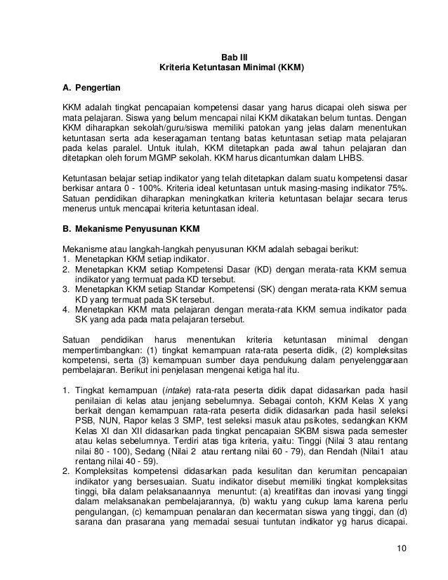 Prinsip Dasar dan Standar Penilaian Matematika SMK
