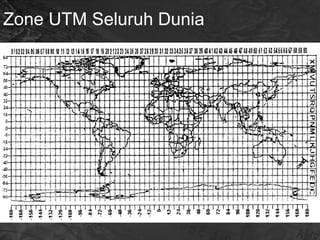 Zone UTM Seluruh Dunia
 
