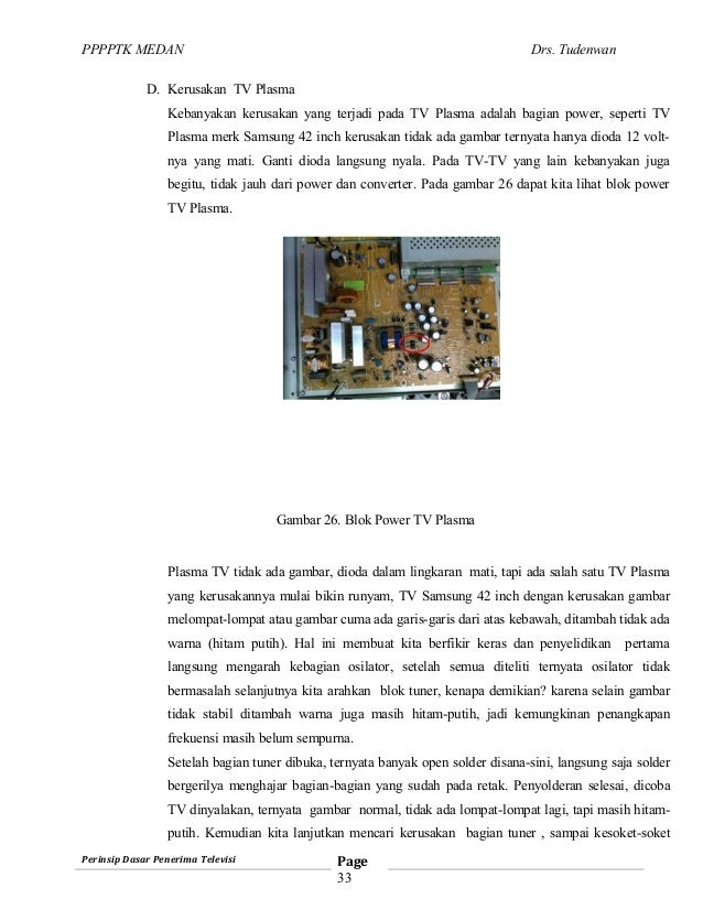 Prinsip dasar penerima tv