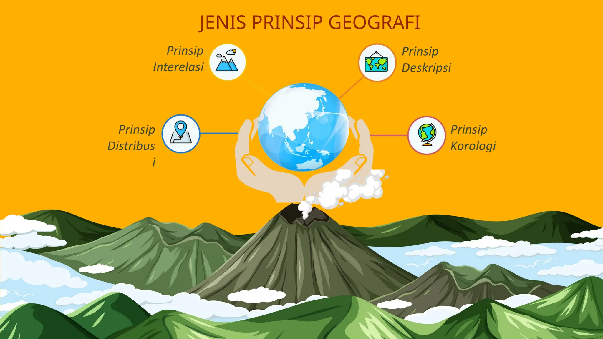 PPT Materi Prinsip Geografi pada Kelas X | PPT