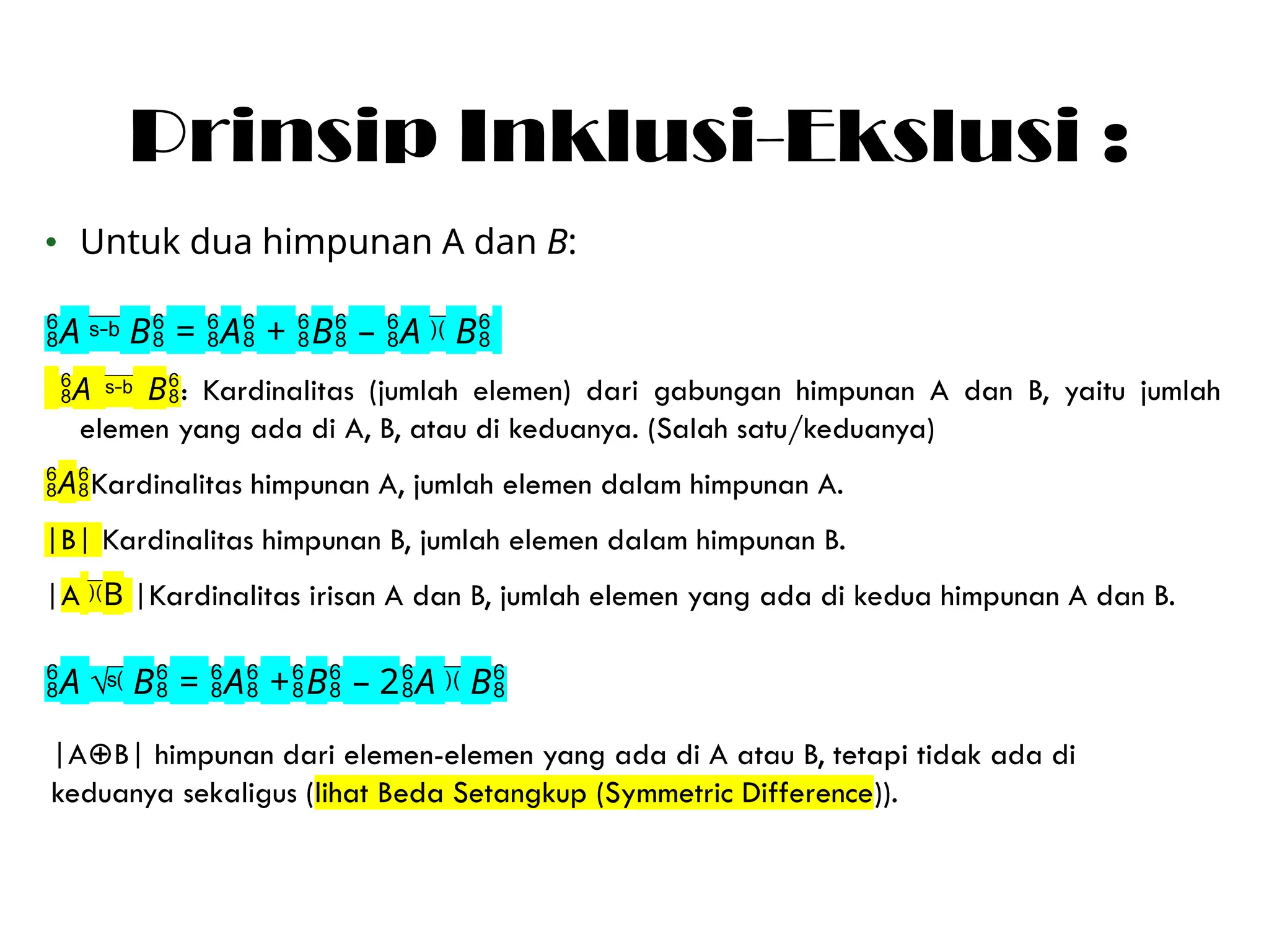 Volume Inklusi Prinsip Inklusi-EkslusiPrinsip Inklusi-Ekslusi.pptx