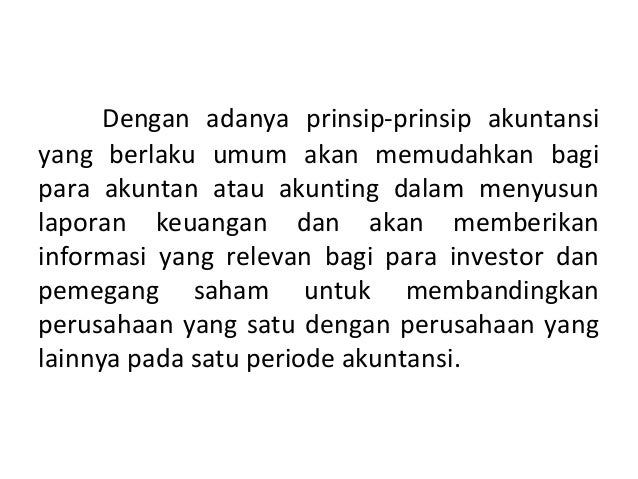 Prinsip Prinsip Akuntansi