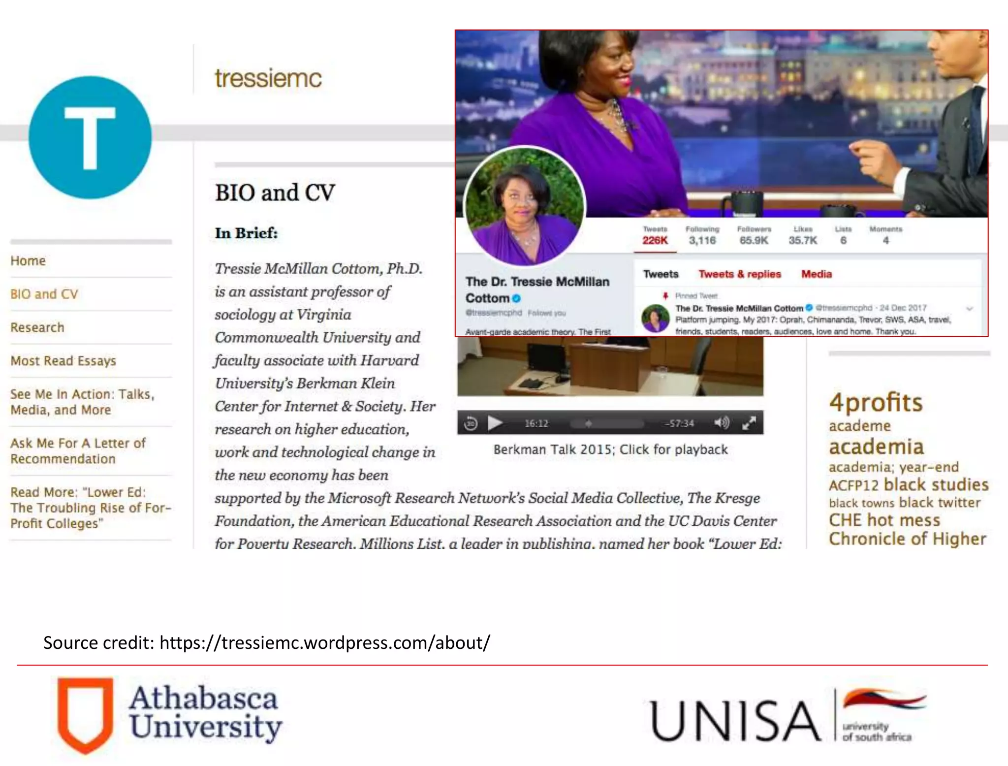 Source credit: https://tressiemc.wordpress.com/about/
 