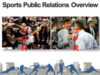Sports Public Relations Overview
SPOR
TS
P
R
SPOR
TS
P
R
 