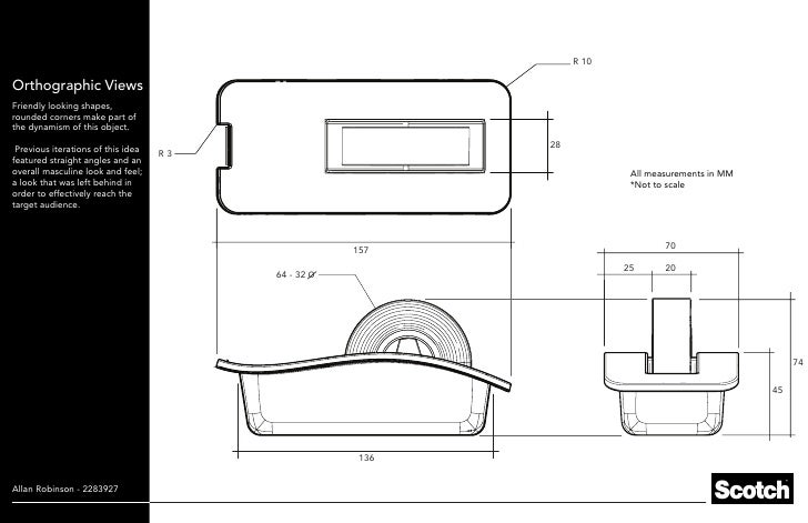 tape dispenser parts