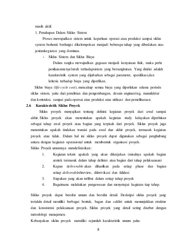 Makalah menejemen konstruksi proyek