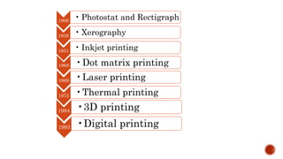 HISTORY OF PRINT MEDIA | PPTX