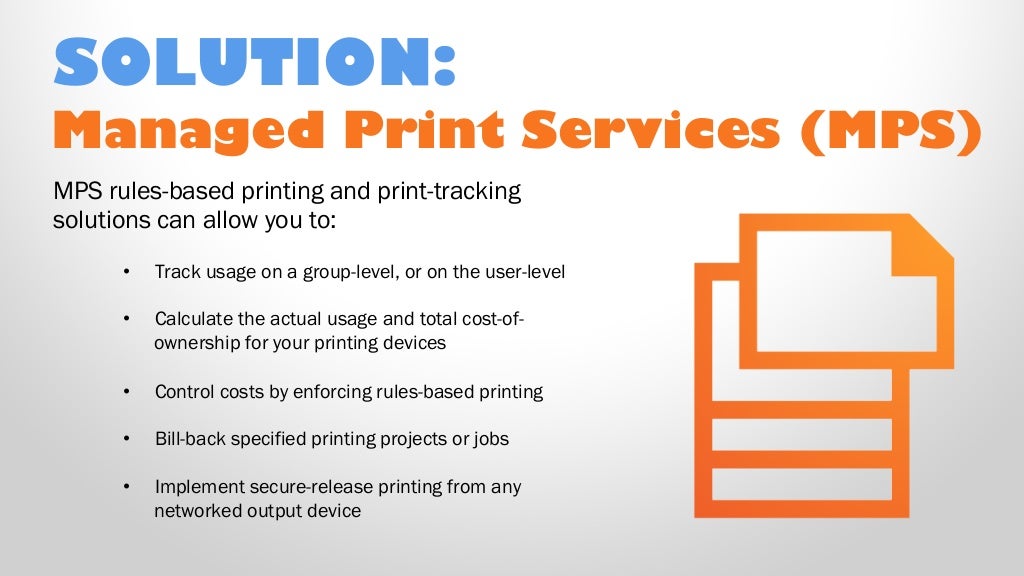 Printer Management Simplified