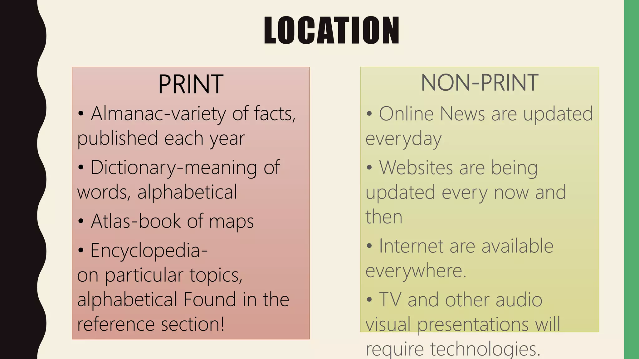 Print And Non Print Media
