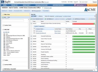 Isqft iSqFt - Bid Management - Print Filtered Bidders List | PDF