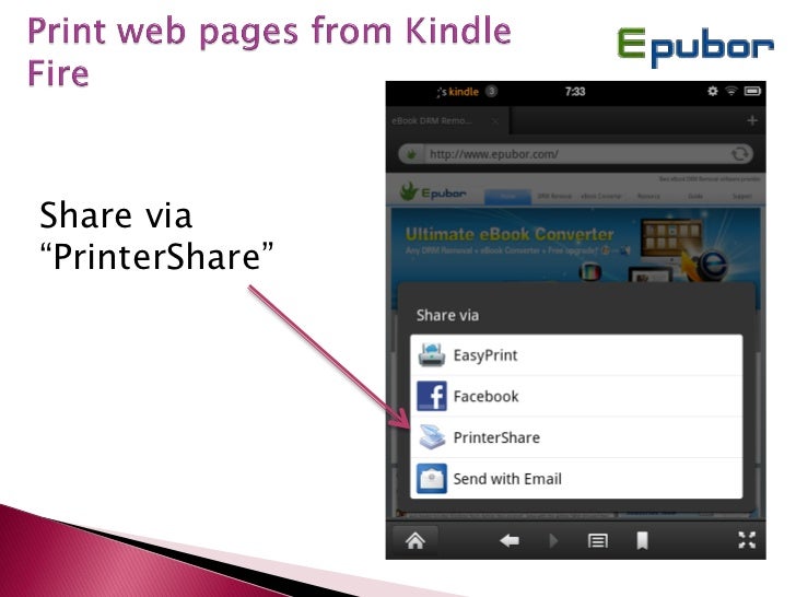 Printershare App For Kindle