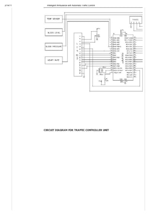 intelligent ambulance with automatic traffic control