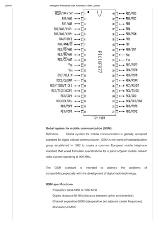 intelligent ambulance with automatic traffic control