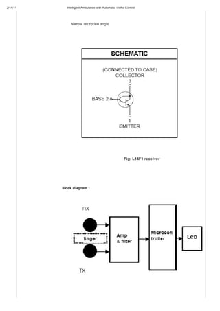 intelligent ambulance with automatic traffic control