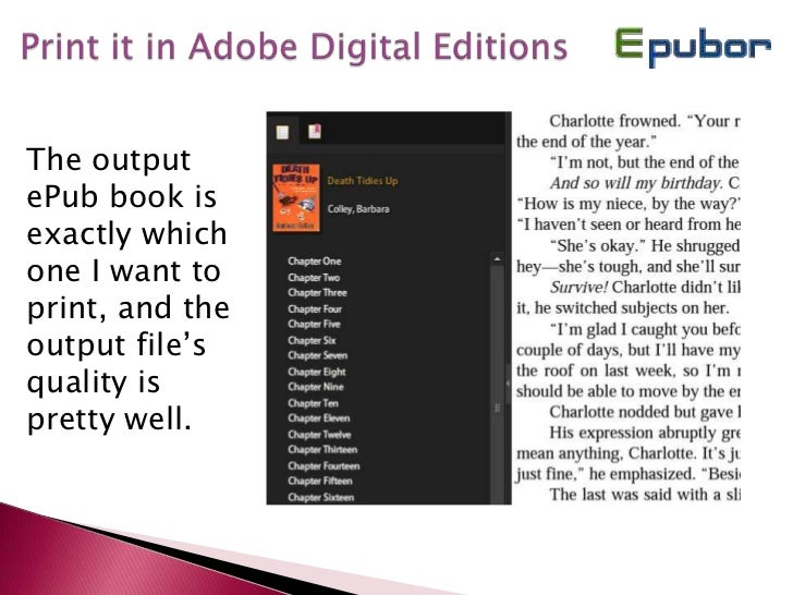 How to print kindle books
