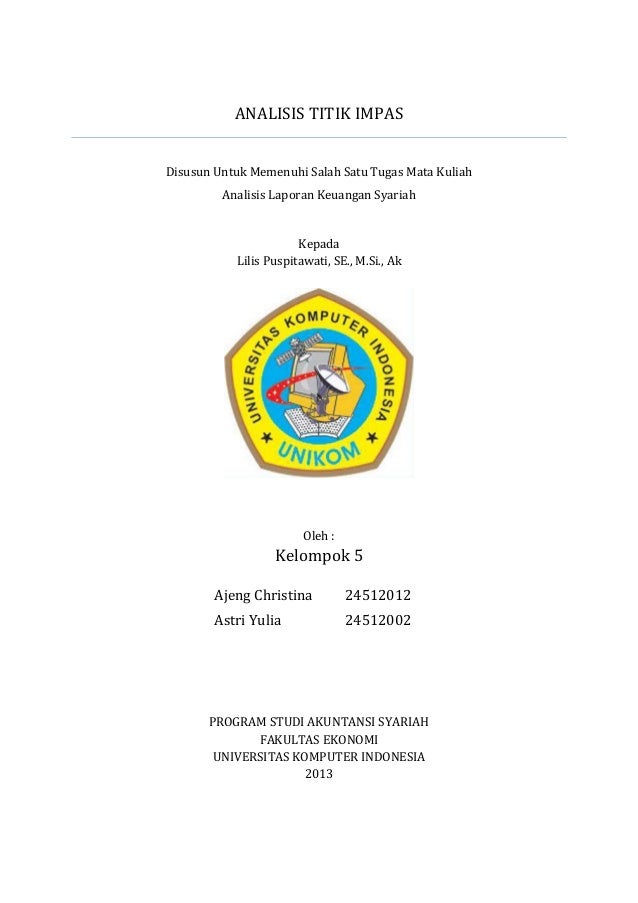 Contoh Makalah Profil Usaha