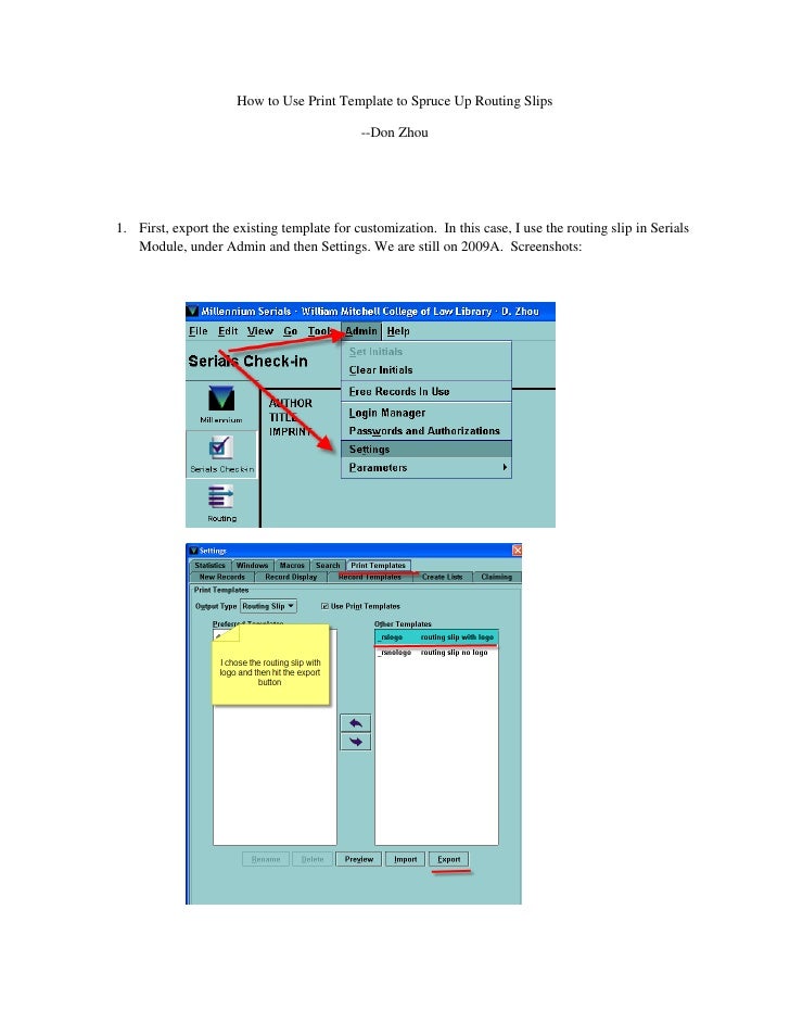 print template routing slips routing slip template