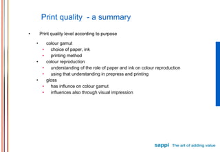 Print quality | PPT