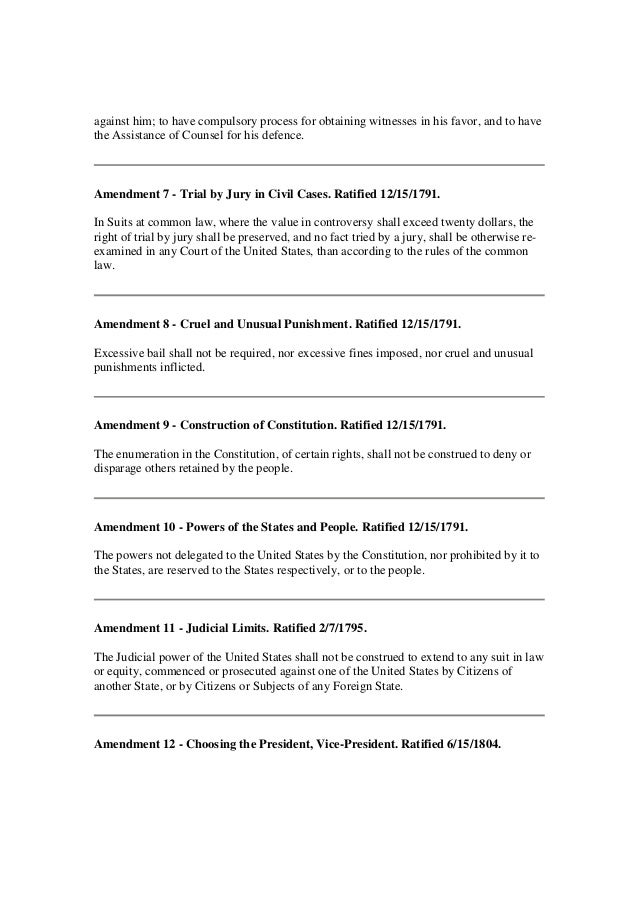 printable version of the us constitution