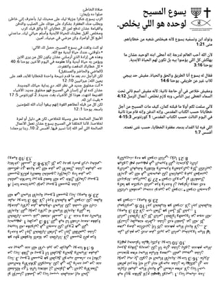 Printable Arabic (Egyptian) Gospel Tract - ONLY JESUS CHRIST SAVES.pdf