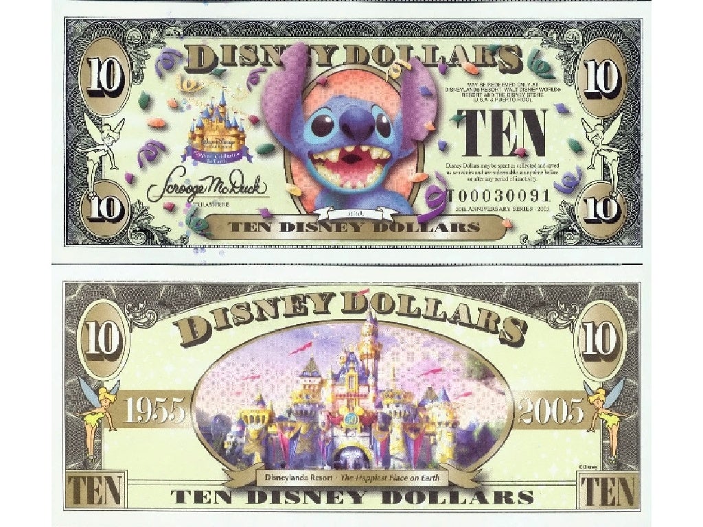 Printable Cartoon Play Money Dollars