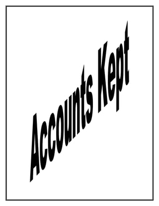principle of accounts sba | DOC