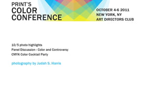 Print's Color Conference 