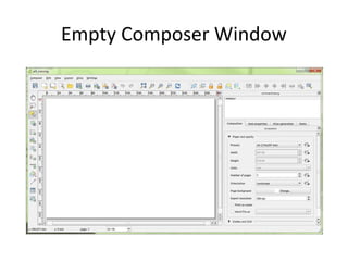 Empty Composer Window
 