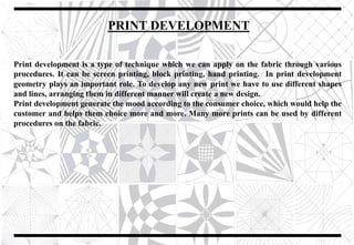 Print development, 2nd year fashion design diploma | PDF
