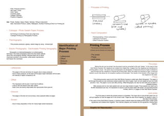 Planographic Process Example Print document 2008 | PDF