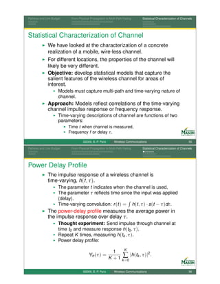 Wireless Channel Modeling - MATLAB Simulation Approach | PDF