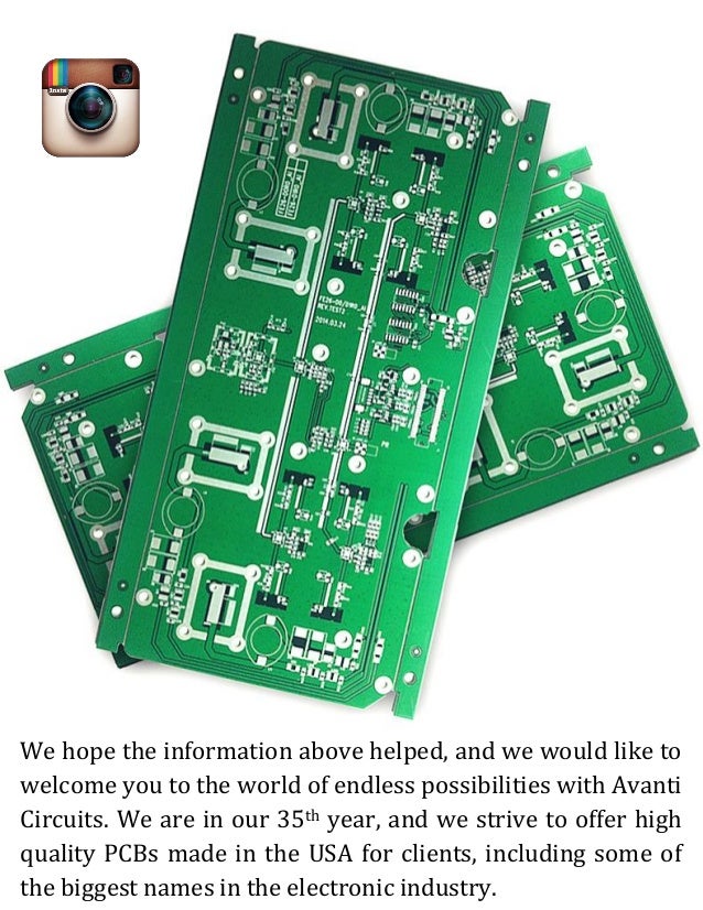 Printed circuit board manufacturer