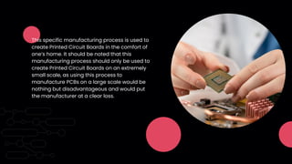Printed Circuit Board Manufacturing Process | PDF