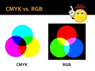 CMYK RGB
CMYK vs. RGB
 
