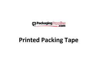 Printed Packing tape