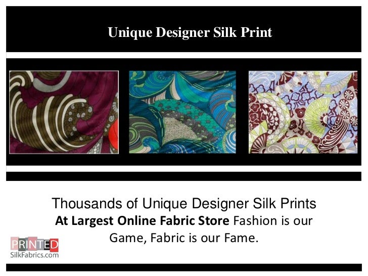 Printed Largest online fabric store