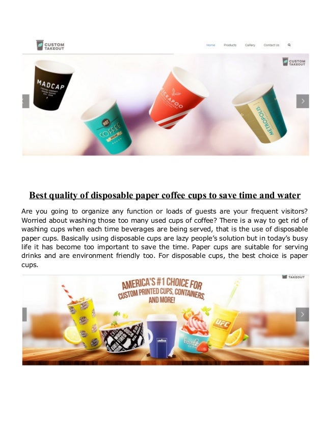 choice paper cups