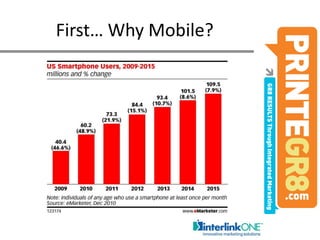 First… Why Mobile?