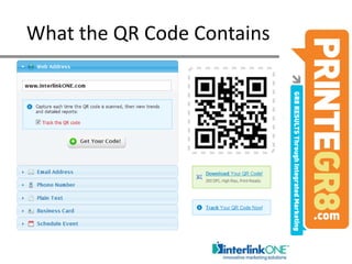 What the QR Code Contains