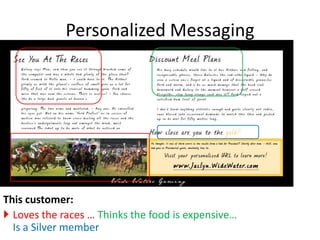 Who is talking about you and how?Get Business ResultsEmpower Sales Reps