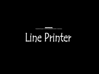 printer and its types impact printers and non impact printers