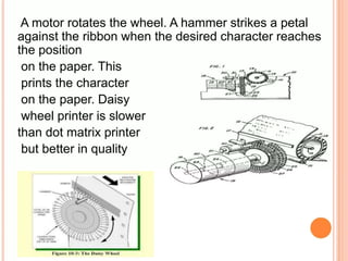 printer and its types impact printers and non impact printers