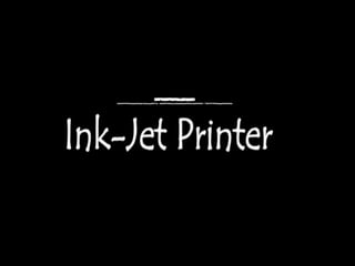 printer and its types impact printers and non impact printers