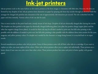 Printer and its type