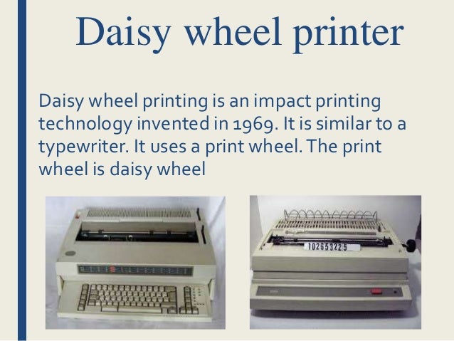 difference between dot matrix printer and daisy wheel printer