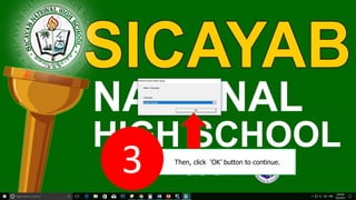 Then, click ‘OK’ button to continue.
3
 