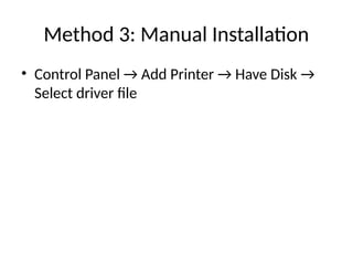 How to Install Printer Driver in Windows – Complete Step-by-Step Guide ...