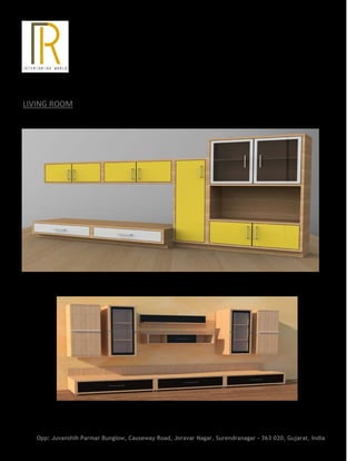 LIVING ROOM
Opp: Juvanshih Parmar Bunglow, Causeway Road, Joravar Nagar, Surendranagar - 363 020, Gujarat, India
 